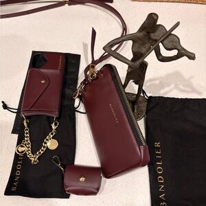 Bandolier Maroon Accessory Collection